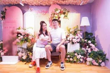 快訊／劉雨柔結婚！　挺8月孕肚點頭嫁男友：必須改口叫老公了