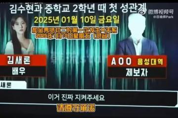 事態越來越惡劣？金秀賢或將面臨10年監禁或化學閹割？