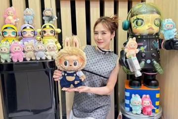演藝圈Labubu、哭娃大戶是她　上百隻驚人收藏量首度曝光！