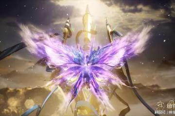王冬甦醒,自身的光明女神蝶武魂進化,她還將擁有一個新的身份