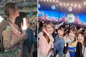 五月天攻蛋「短裙妹起身唱超大聲」竟是90萬YTR!啦啦隊女神也來了