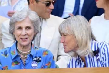 79歲格洛斯特公爵夫人溫網亮相，親密擁抱凱特母親引關注！