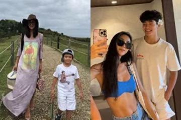 曹格16歲兒認愛!「嘟嘴向女友索吻」放閃照曝光 網驚:長大了