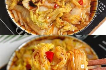 酸辣娃娃菜