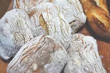完全不揉的Ciabatta