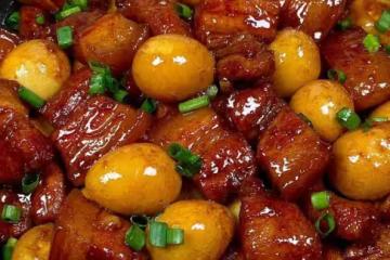 今天這個鵪鶉蛋紅燒肉 簡直不要太下飯了