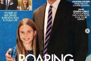 10歲夏洛特公主首登國際雜誌封面，女足賽場掀王室新風暴！