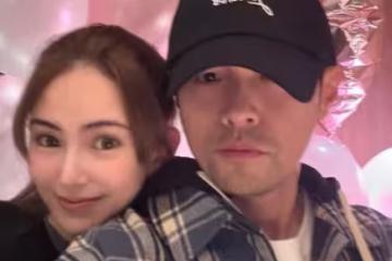 昆凌32歲生日「甜靠周杰倫肩膀」　同框放閃合照曝光