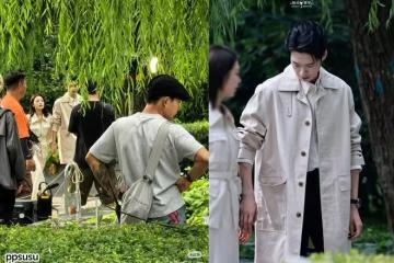 趙今麥、魏大勛《無可替代》最新路透,或牽手散步,或並肩跑步