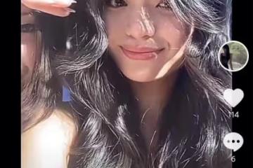 邵兵18歲龍鳳胎女兒罕露面,燙卷髮化妝打扮成熟,目前在國外留學