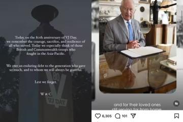 威廉凱特與查爾斯國王不和？一條動態打破謠言，王室團結力破傳聞