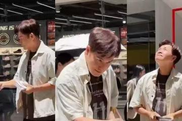 港視帝「街頭髮傳單」零遮掩…沒人認出！　尷尬被拒畫面全被拍