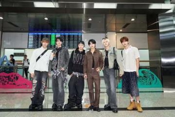 超猛同台Stray Kids! SEVENTOEIGHT驚喜返台...機場掀暴動