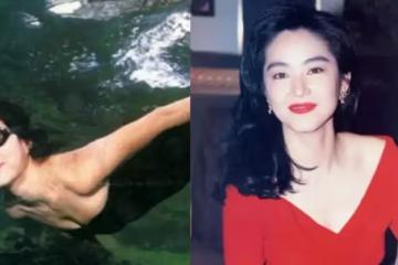 林青霞游泳照片曝光，5分鐘點擊量破800萬，泳姿太美引起熱議