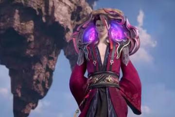 斗破蒼穹：雲韻終於認出蕭炎，美杜莎女王吃醋，抱臂姿勢好性感