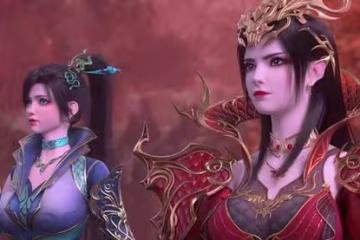 斗破蒼穹：九鳳終於登場，已經成為蕭炎的大敵，鳳清兒動了心思