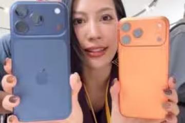 iPhone 17 Pro「宇宙橙實機畫面曝」！2新功能超強：演唱會坐3樓也不怕