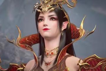 斗破蒼穹:美杜莎大戰天魔蟒,從一點來看,美杜莎已深深愛上蕭炎