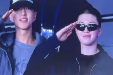 萬人面前敬禮！SEVENTEEN WOOZI理平頭入伍　HOSHI明當兵報到