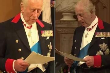 特朗普訪英當天，國王查爾斯「香腸手指」又上熱搜！