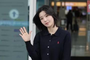 南韓機場釀大罷工　「水彈女神」權恩妃照飛...絕美出發來台