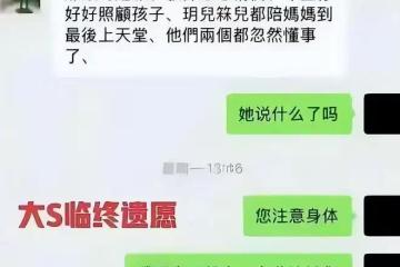 幸虧汪小菲帶娃走了,S家徹底瘋了:爭遺產演深情,唯獨忘了孩子