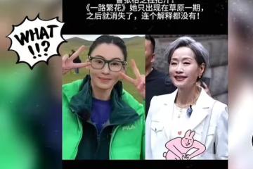 《一路繁花》張柏芝被換拽姐劉嘉玲贏了!原因曝光網友集體拒看了