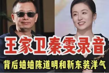 演都不演了？王家衛風波發酵，錄音只是冰山一角，靳東陳道明遭殃