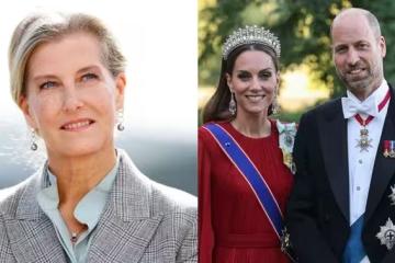愛丁堡公爵夫人蘇菲獲威廉凱特認可,身份地位顯著提升