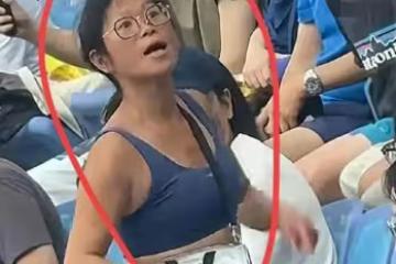 網球賽女子「社死」！二婚嫁外籍老公，3年前拿綠卡，難怪這麼癲