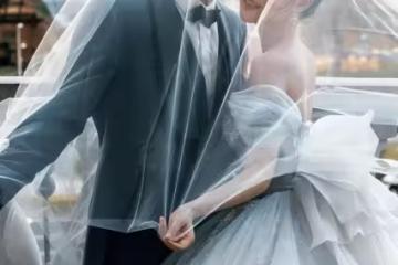 短劇CP朱一未、白昕怡婚紗照曝光！「不是劇照是真的」明天婚禮開直播