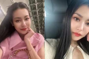 王思佳收工忘撕名牌　搭電梯一看糗翻：路人一定覺得我很想紅