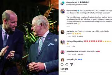 威廉與查爾斯罕見同框,共同亮相環保活動背後故事引關注!
