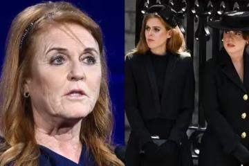 莎拉·弗格森因女兒選擇隱退,母女情深背後藏不為人知的犧牲!