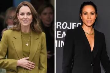 從王妃到商業女性:凱特與梅根的時尚對決,誰更勝一籌?