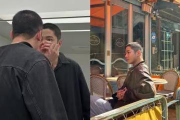 路雲今天正式入伍！　曬平頭照：很清爽！我去去就回