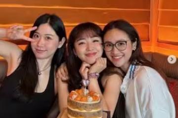 Sandy 3姊妹難得合體！0偽裝慶生全被拍 「獨缺鹿希派」原因超真實