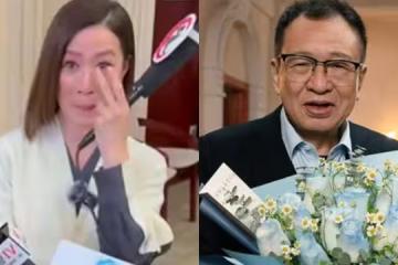 佘詩曼痛失乾爹許紹雄！　忍淚悼念：我不會再哭了