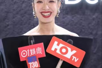 TVB花旦露香肩曬長腿！續約TVB暫不拍劇！坦言6點半開工辛苦