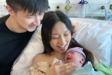 恭喜!TVB前東張女神宣布生女!大曬全家福!稱經歷人生最痛16小時!