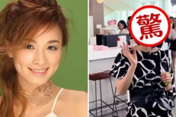 張庭終於剪掉十年長髮！「bob短髮」配印花裙「超減齡」，網贊：51歲嫩成21歲