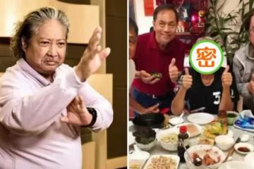 70歲洪金寶近況曝光！和老友家中豪宅聚會，「瘦到脫相」判若兩人，網友：身體暴瘦只剩皮包骨