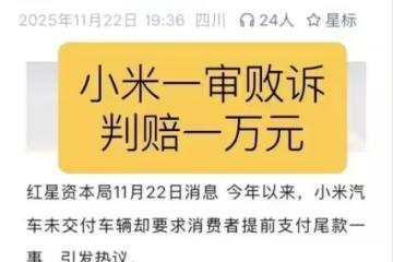 小米輸了官司，對雷軍來說是個危險信號