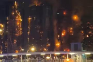 香港大火「親眼目睹祖母家遭燒毀」！　謝嘉怡痛曝現況