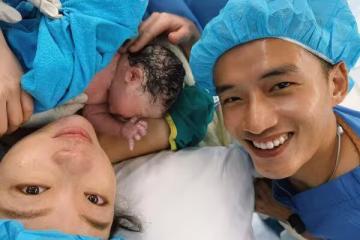 快訊／陳澤耀老婆生了！含淚發抖剪女兒臍帶…喜喊：Call me Daddy