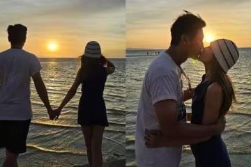 侯昌明「甜吻曾雅蘭」慶結婚24周年：我的全世界當然只會給你