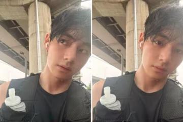 BTS V漢江「零偽裝」跑步！無袖濕身照曝光　粉絲哀號：怎麼沒認出