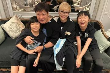 《愛回家》女星11歲舊照曝光!被張國榮溫柔摟著!電燙卷髮戴大耳環星味十足!