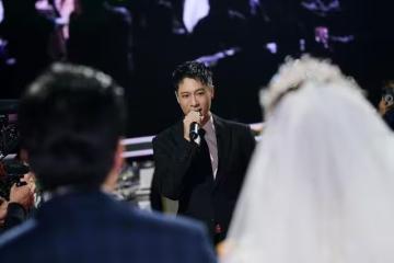 太幸福!婚禮放他歌…下一秒超大咖男神真的現身了 新娘當場嚇哭