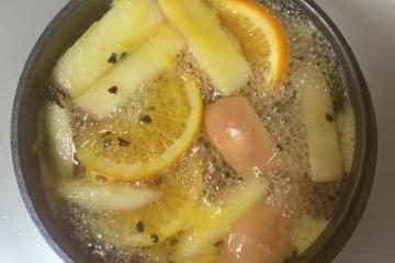 冬日水果茶